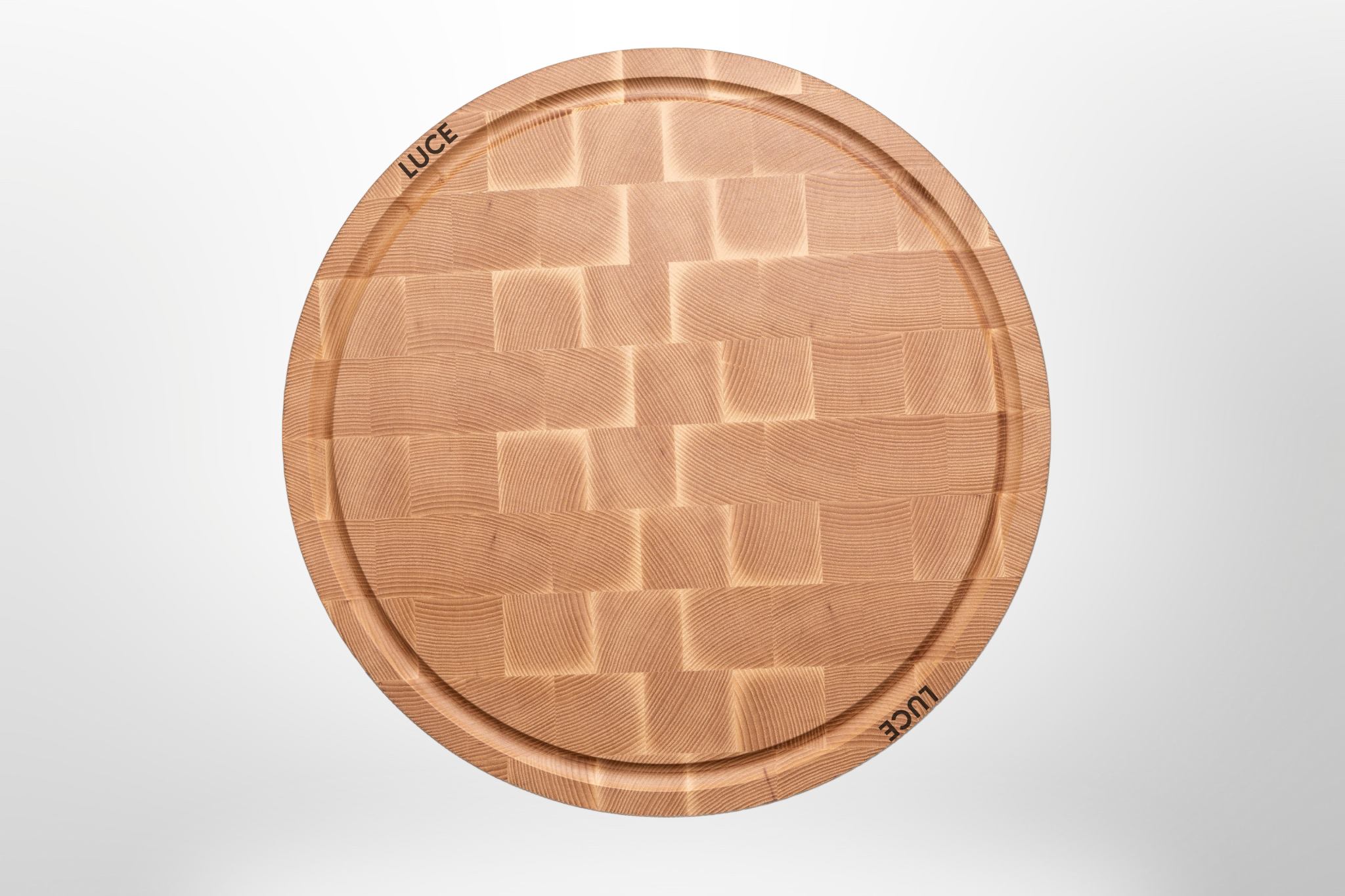 LUCE Planche Ronde – Élégance en Grain de Bout